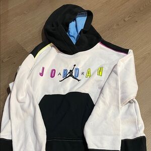 Jordan Kids Multicolor Logo Hoodie